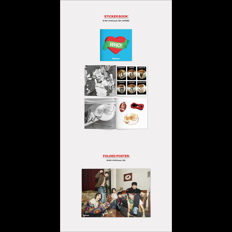 BOYNEXTDOOR WHO! (Who ver. / Crunch ver.) 1st Single Album