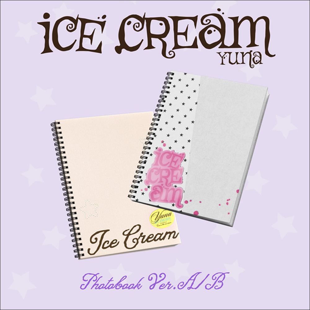 YUNA (ITZY) [Ice Cream] Photobook Ver. (A/B Ver.) + Free Gift