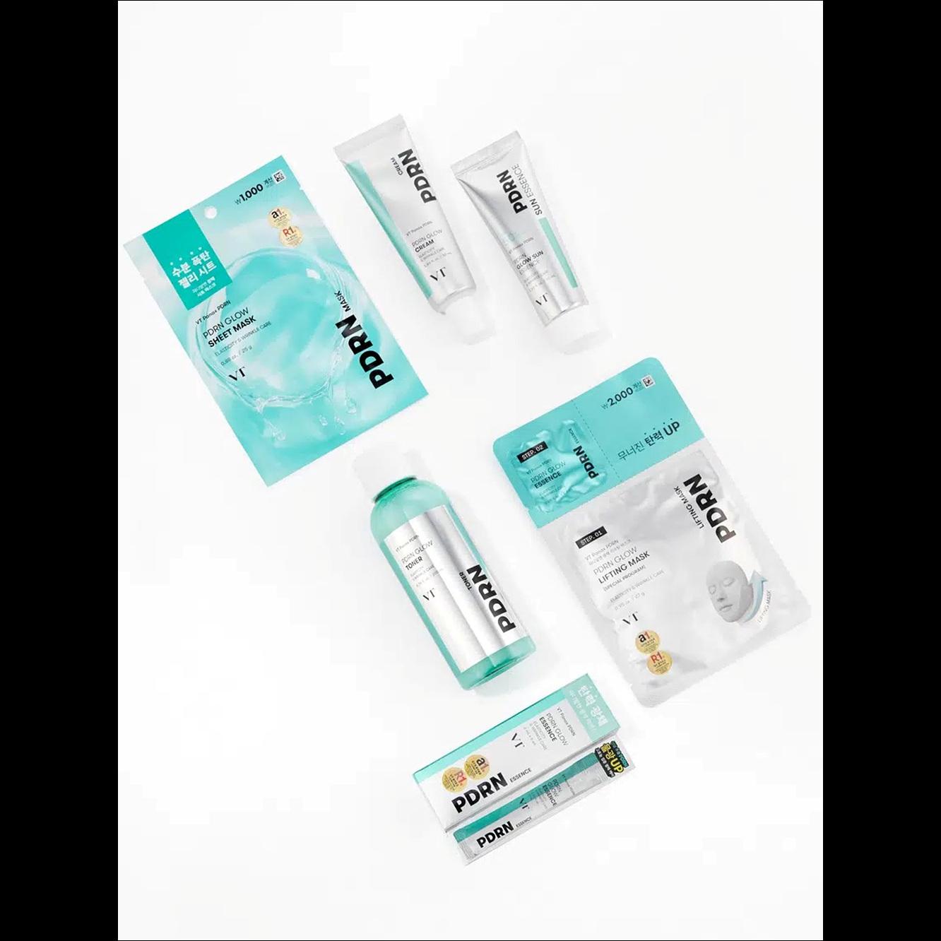 [VT Cosmetics] VT PDRN Glow Cream 50ml - Skin Regeneration & Brightening Face Moisturizer from Korea Daiso