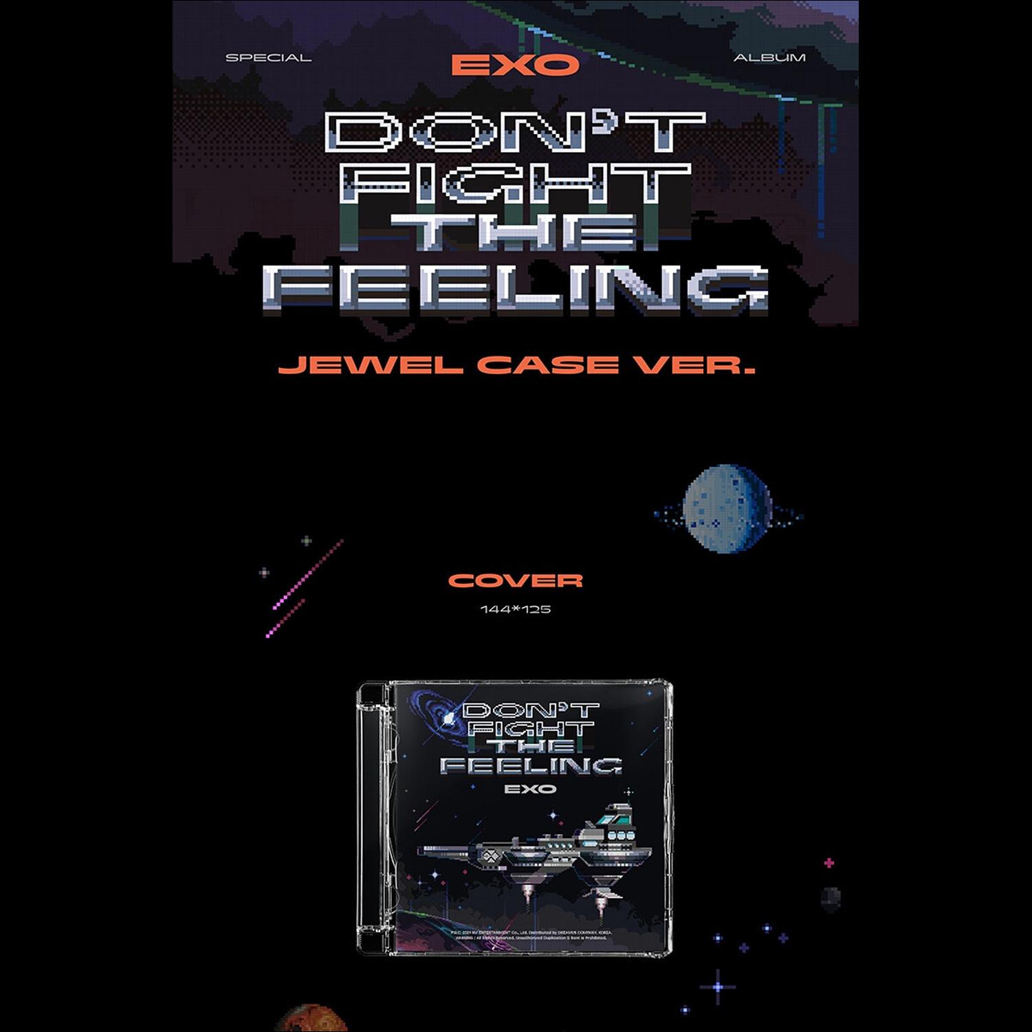 (Jewel Case Ver.) EXO - DON’T FIGHT THE FEELING