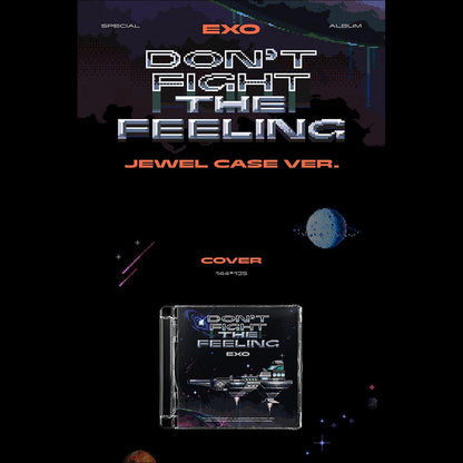 (Jewel Case Ver.) EXO - DON'T FIGHT THE FEELING