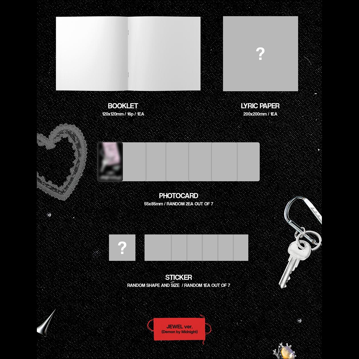 NEWBEAT - LOUDER THAN EVER JEWEL Ver. + Free Gift
