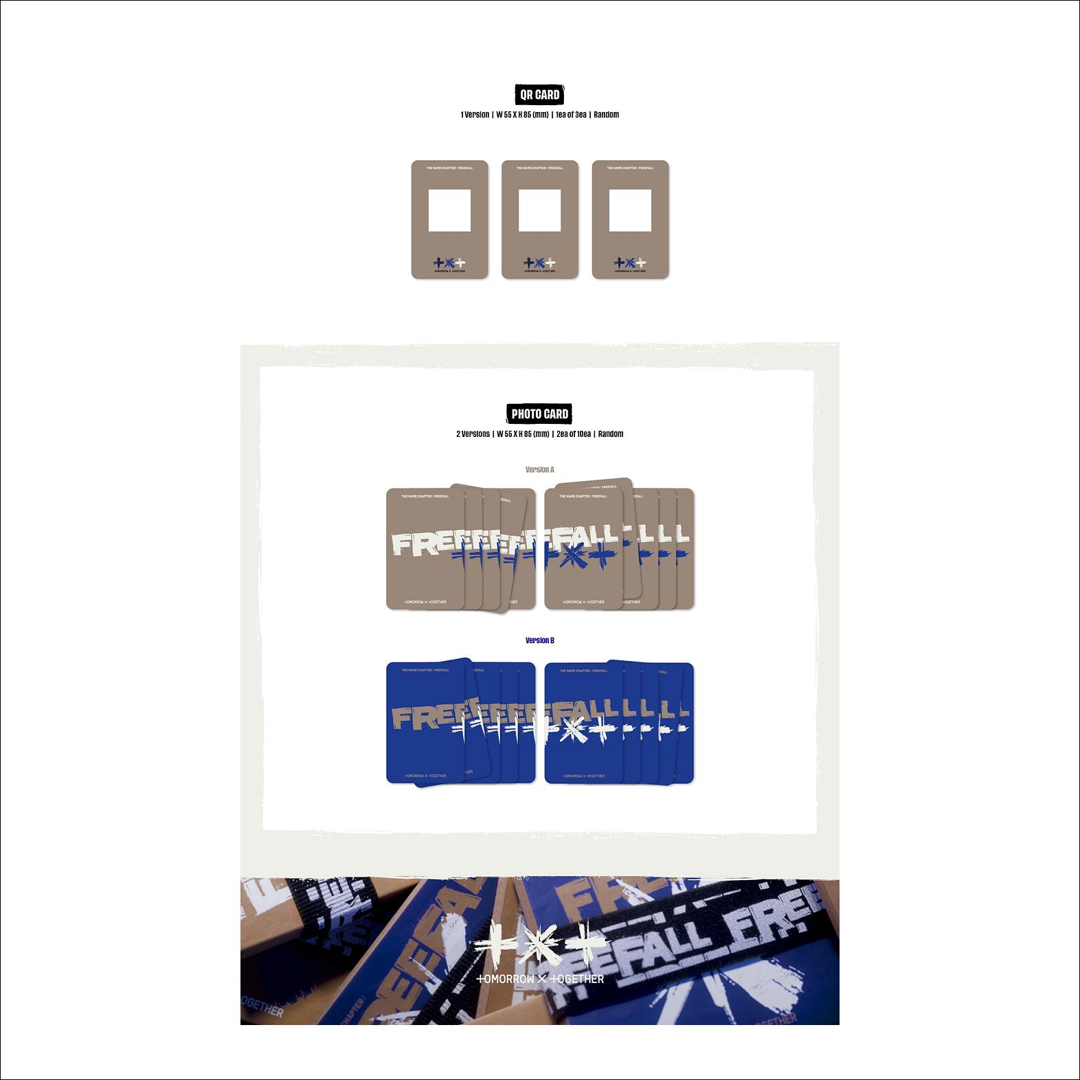 TXT(TOMORROW X TOGETHER) - THE NAME CHAPTER : FREEFALL (Weverse Albums ver.)