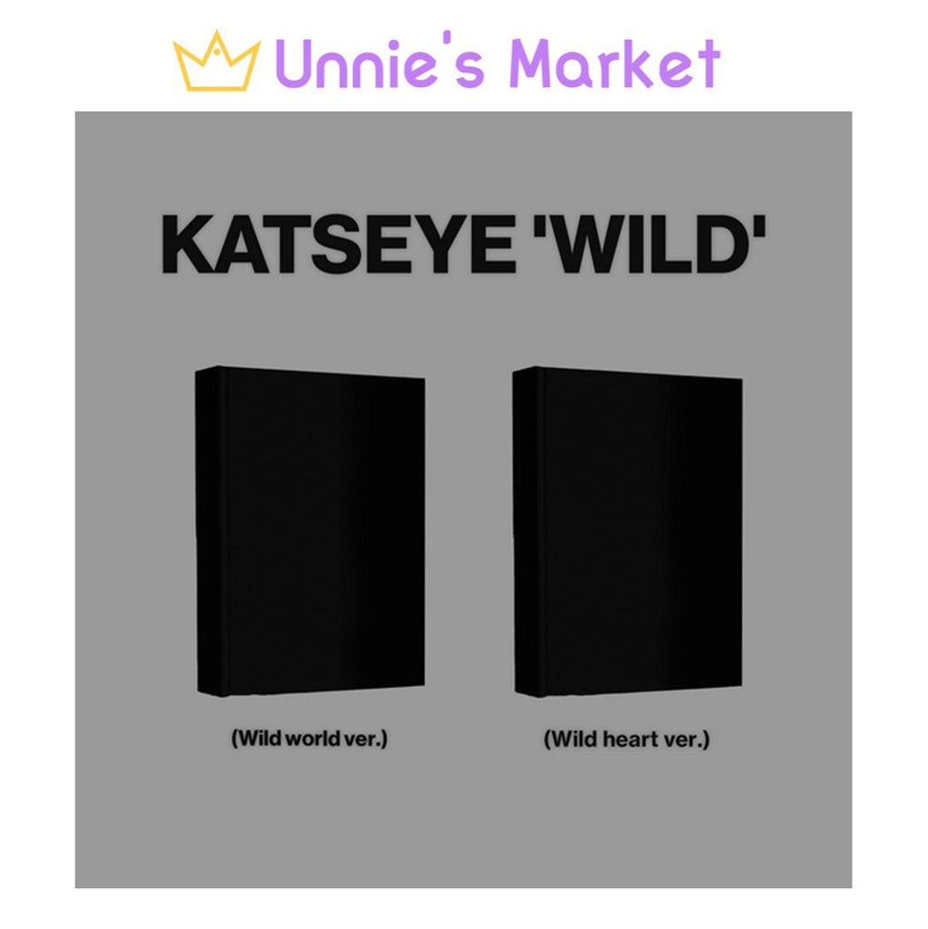 [Pre-order] [WEVERSE SHOP POB] KATSEYE [WILD] 3rd EP Album + Free Gift