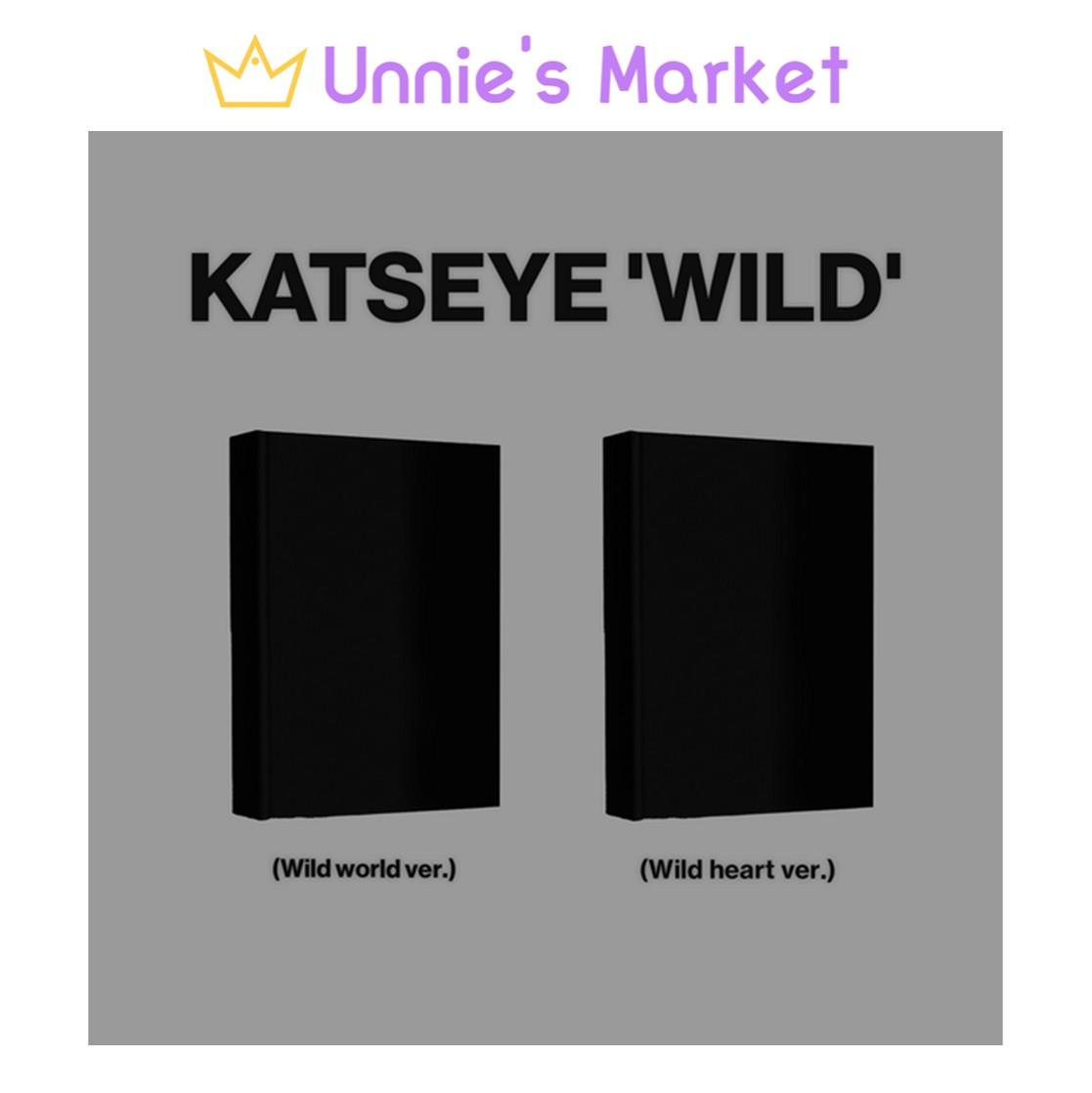 [Pre-order] [WEVERSE SHOP POB] KATSEYE [WILD] 3rd EP Album + Free Gift