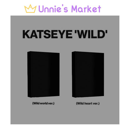 [Pre-order] [WEVERSE SHOP POB] KATSEYE [WILD] 3rd EP Album + Free Gift