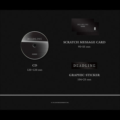 BLACKPINK [DEADLINE] GRAY Ver. / 3rd MINI ALBUM + Free Gift