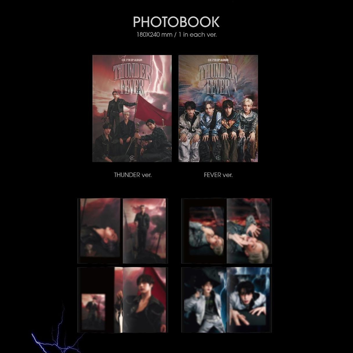 CIX - THUNDER FEVER 7th EP Album (THUNDER ver. / FEVER ver.)