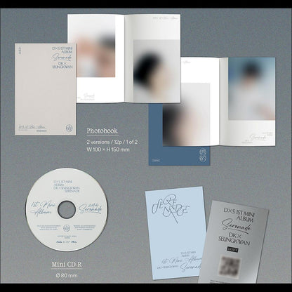 DK X Seungkwan - Serenade COMPACT Ver. + Free Gift