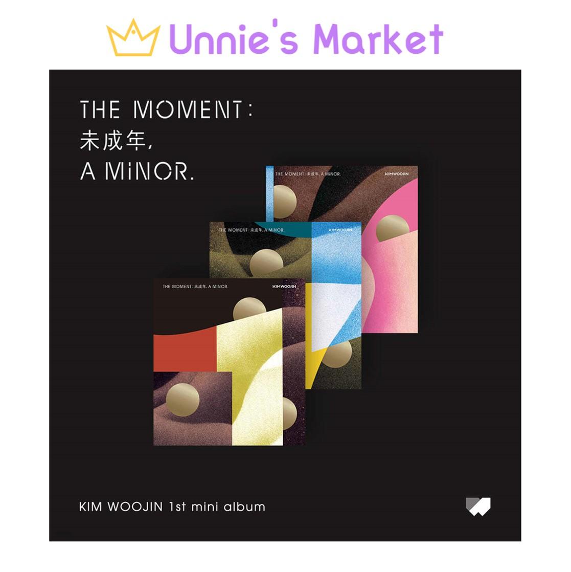 KIM WOOJIN Mini Album [The moment : a minor]