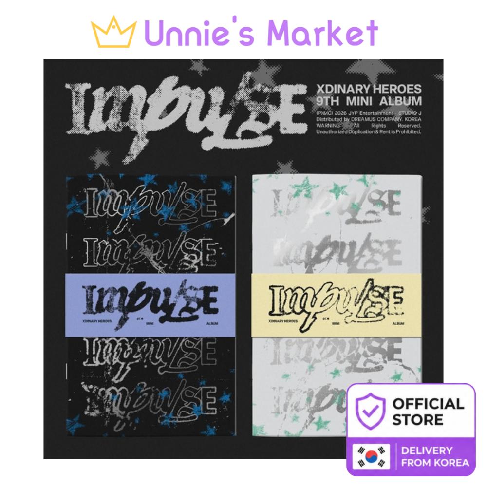 [Pre-order] Xdinary Heroes [IMPULSE] (BACKSTAGE Ver. / Band of Outsiders Ver.) KPOP Sealed Album + Free Gift