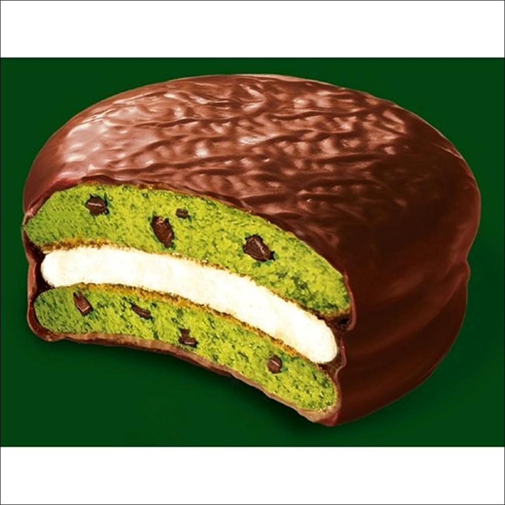 Orion Choco Pie Matcha Chocolat (Premium Matcha & Chocolate) 408g (12p)
