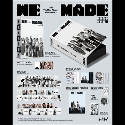 i-dle [We made] 9th Mini Album (Mono ver.)