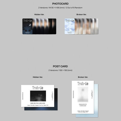 HWANG MIN HYUN Truth or Lie - 1st MINI ALBUM