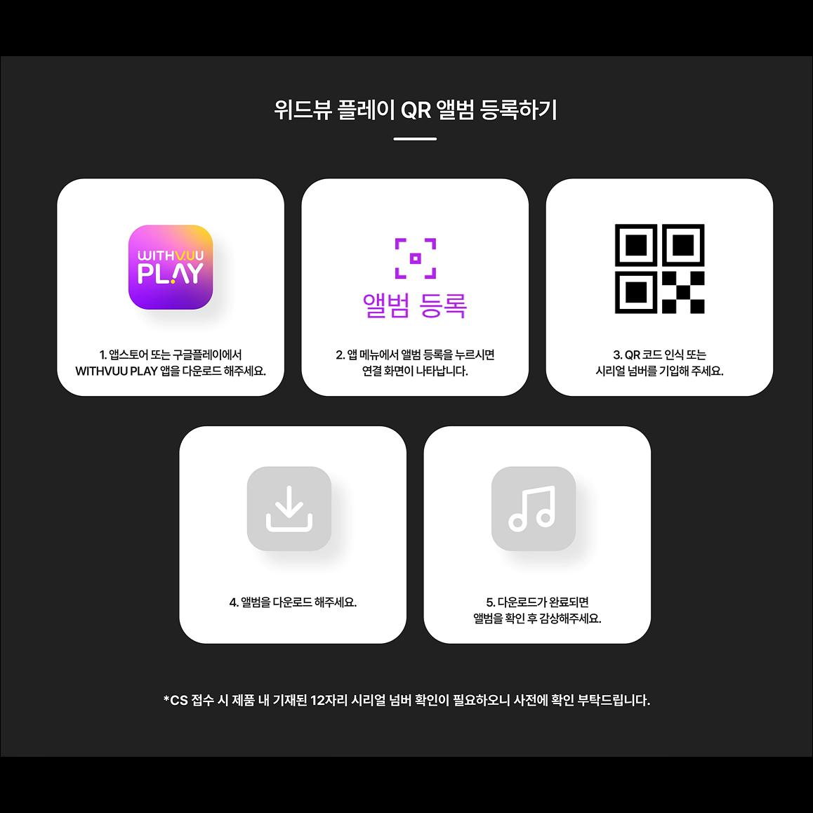 Cha Dong Hyeop (DRIPPIN) Doogeundae QR Ver. 1st Single Album + Free Gift