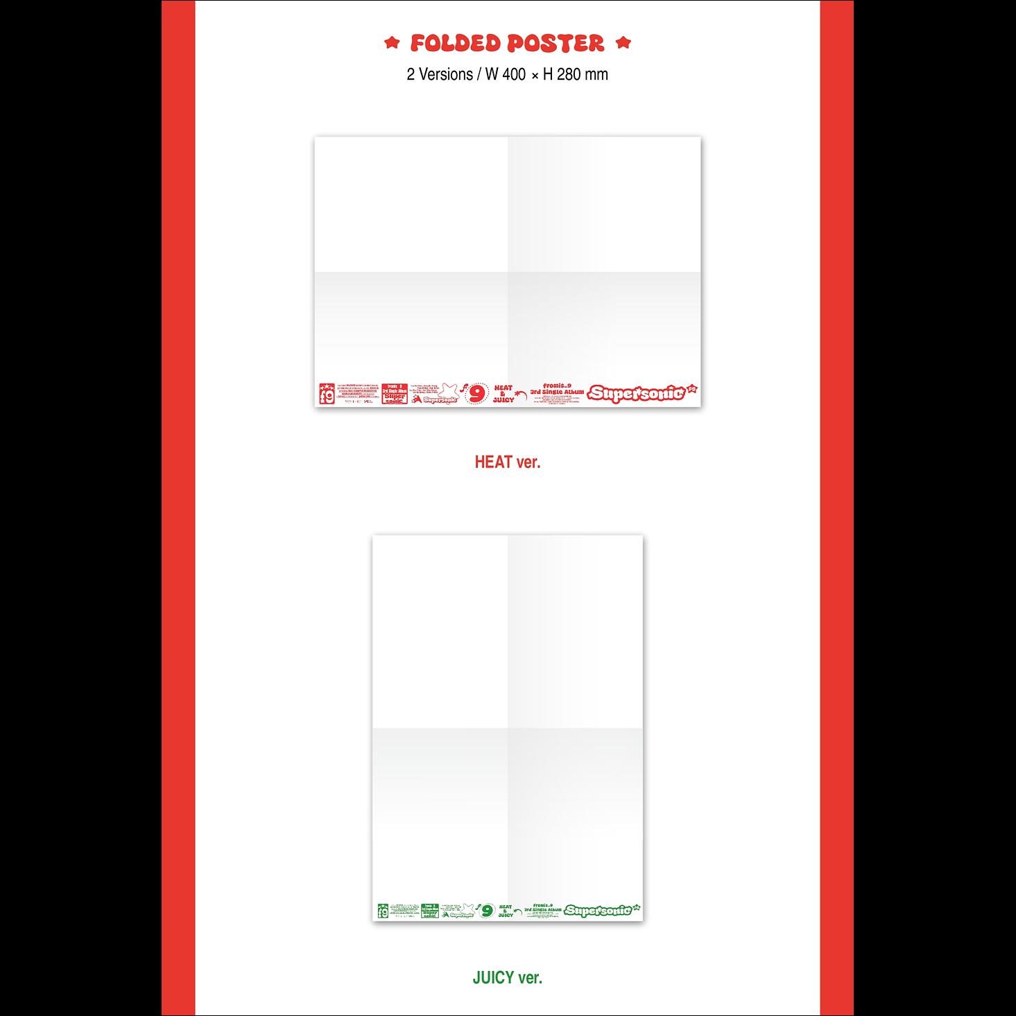 [SET] fromis_9 - Supersonic 3rd Single Album