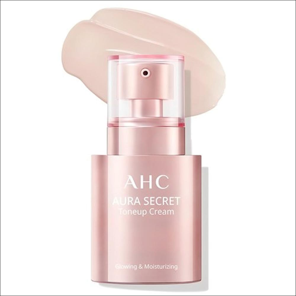 [AHC] Aura Secret Tone Up Cream SPF30 PA++ - Pink Reed Glow & Instant Radiance, 50ml | Olive's K-beauty