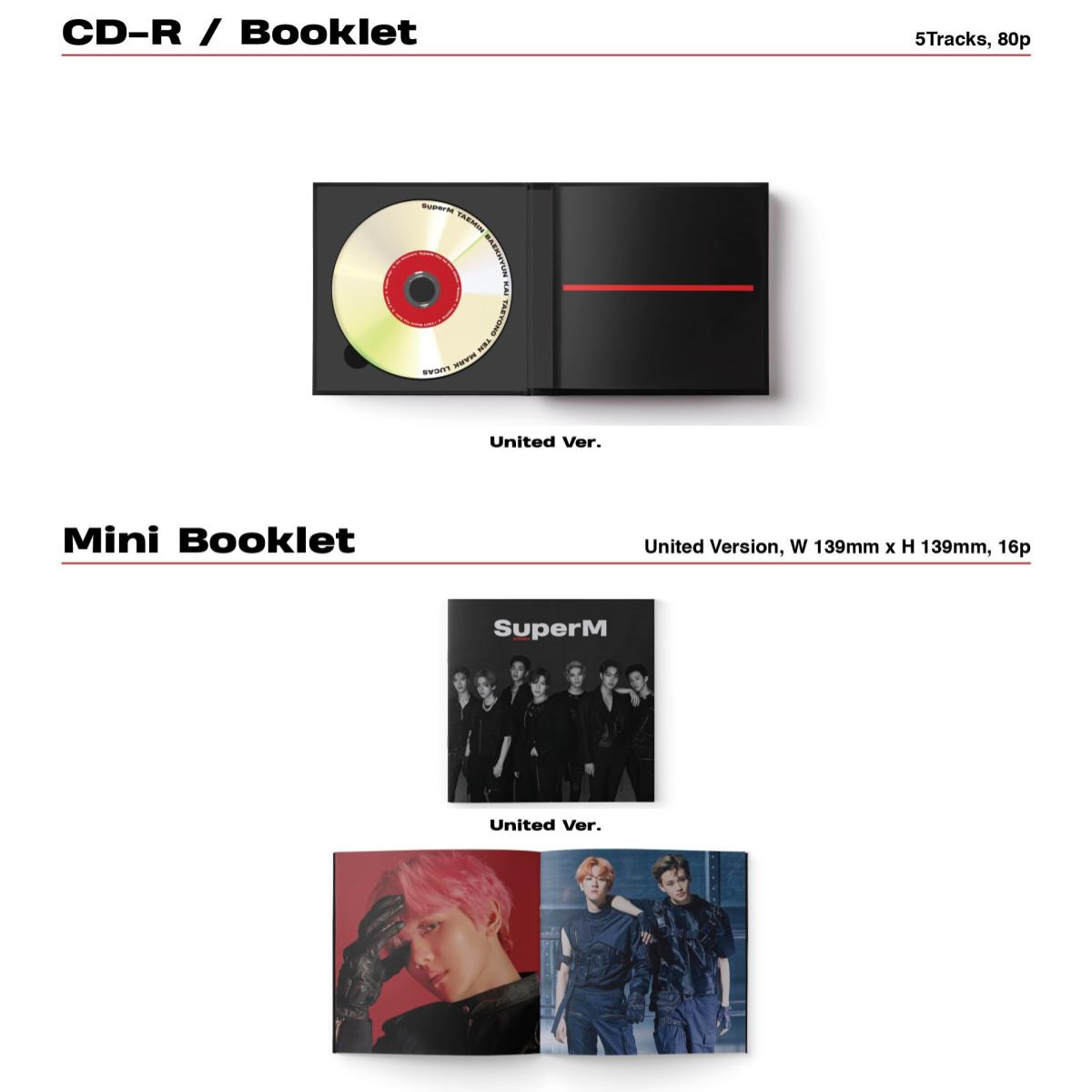 SuperM [SuperM] 1st Mini Album (Random)