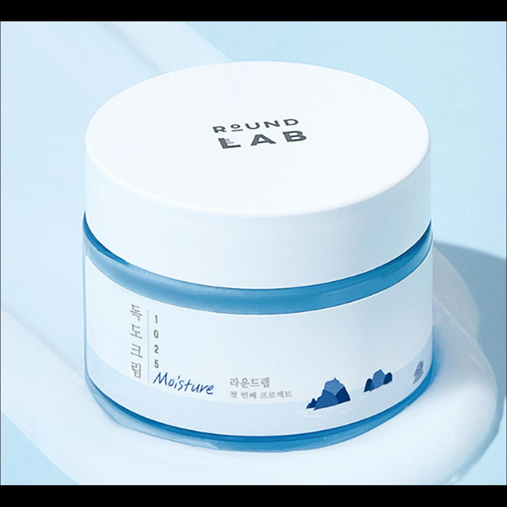 [Round Lab] 1025 Dokdo Cream - 10-Layer Hyaluronic Acid & 5-Cera Barrier Moisturizer, 50ml | Olive's K-beauty