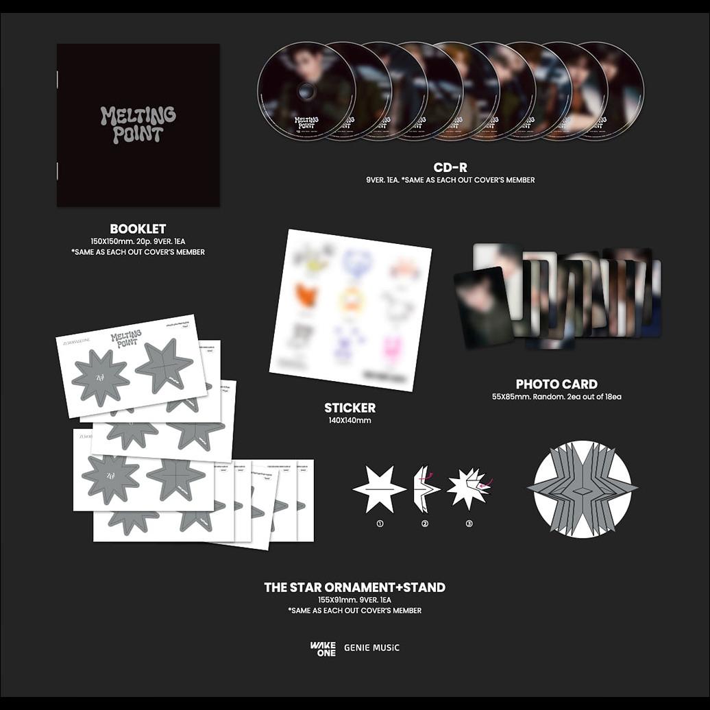 ZEROBASEONE MELTING POINT Digipack ver.