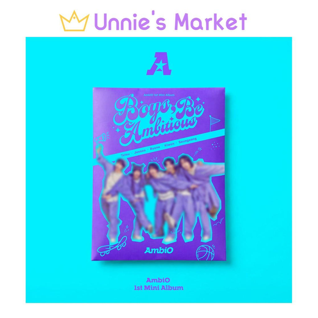 AmbiO [Boys Be Ambitious] 1st Mini Album + Free Gift