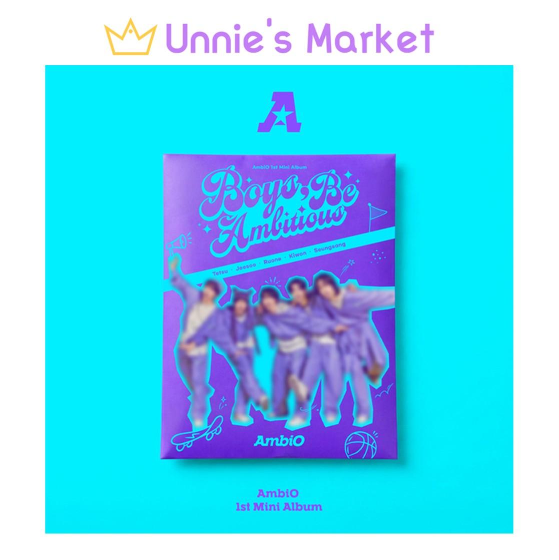 AmbiO [Boys Be Ambitious] 1st Mini Album + Free Gift