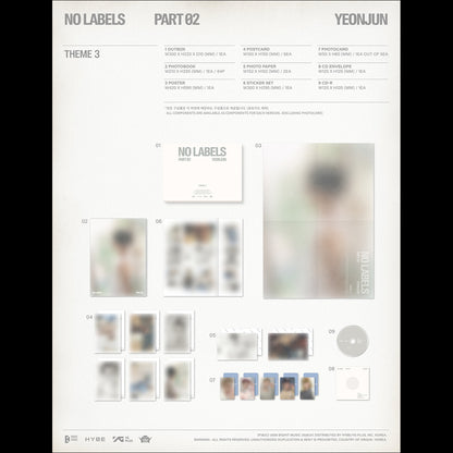YEONJUN (TOMORROW X TOGETHER) [NO LABELS: PART 02] Album + Free Gift