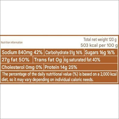 HBAF Caramel Salted Almond & Pretzels 120g x 1pack / 2pack / 3pack