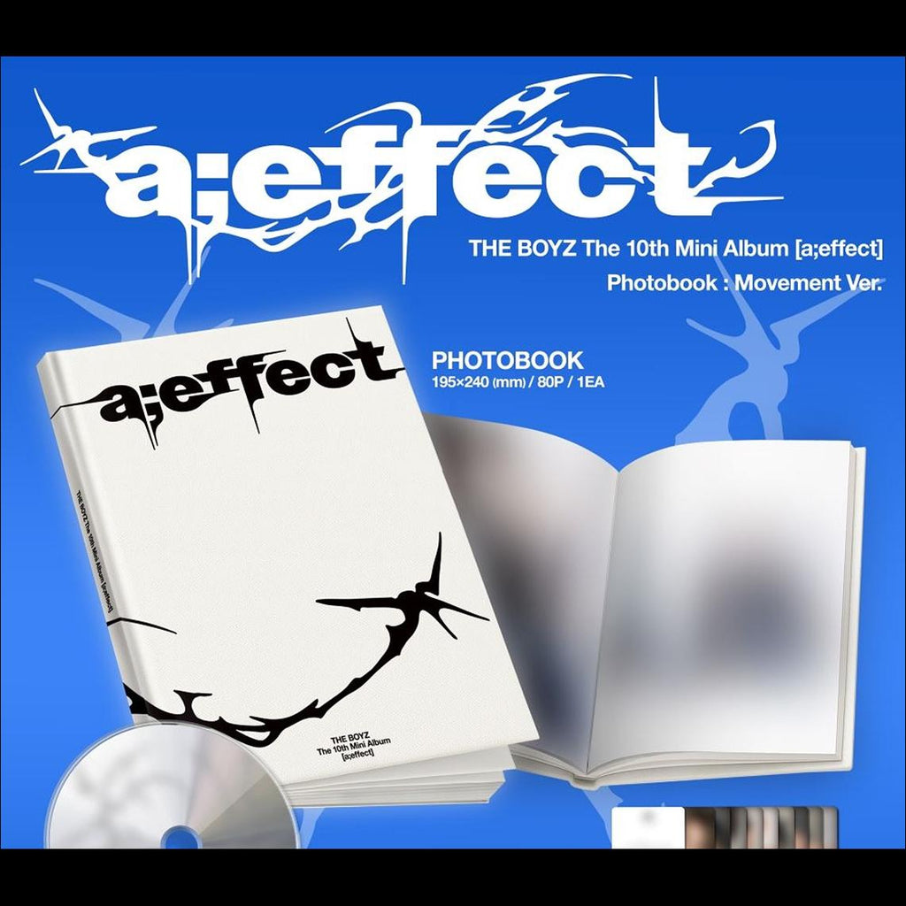 THE BOYZ [a;effect] (Movement Ver. / Vision Ver.) / The 10th Mini Album