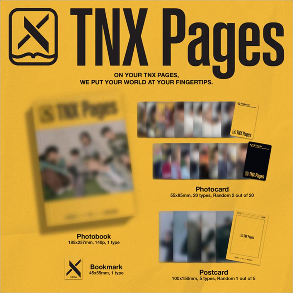 TNX [TNX Pages] PHOTOBOOK ver. Album + Free Gift