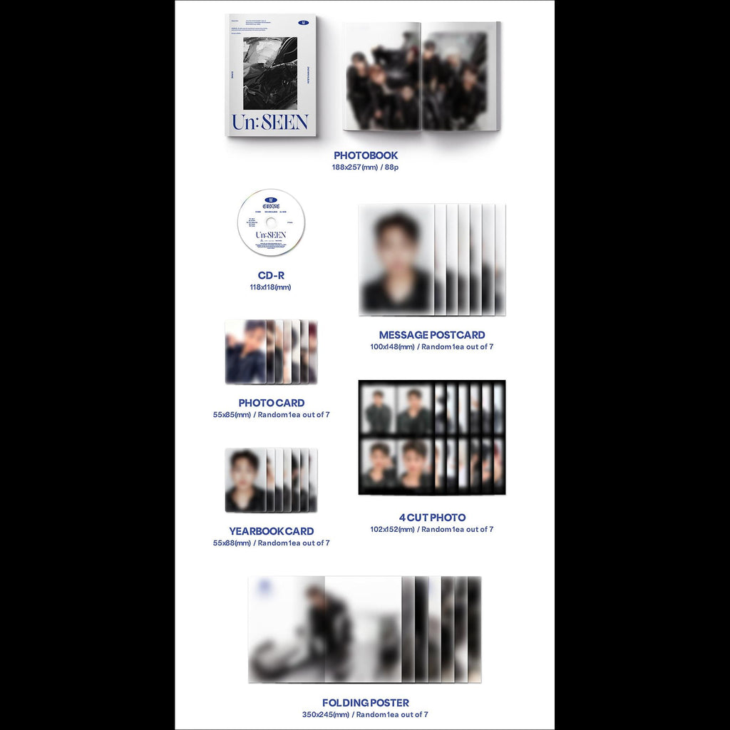 EVNNE [Un: SEEN] 2nd Mini Album (RASCAL Ver. / vulnerable ver.)