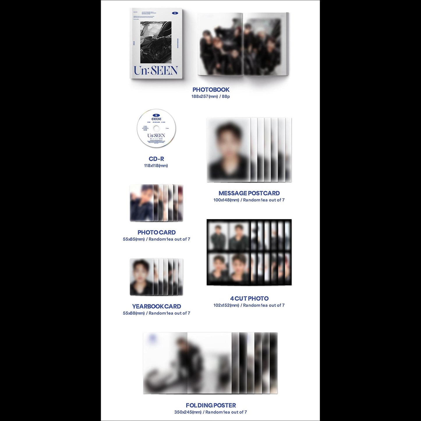 EVNNE [Un: SEEN] 2nd Mini Album (RASCAL Ver. / vulnerable ver.)