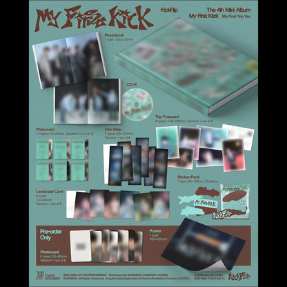 KickFlip My First Kick My First Trip Ver. (Standard Ver.) + Free Gift