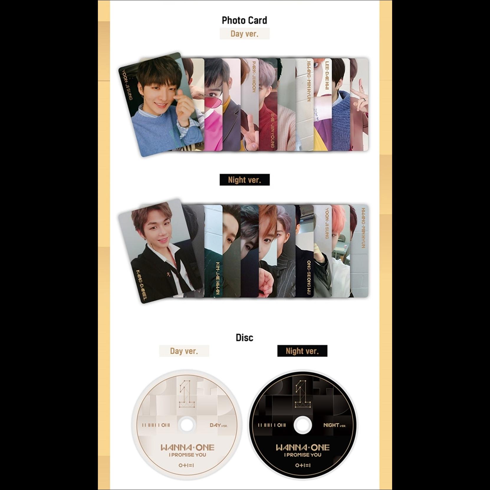 WANNA ONE [0+1=1 (I PROMISE YOU)] 2nd Mini Album
