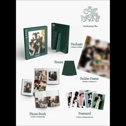 QWER [CEREMONY] (Unbalance Ver. / Graduation Ver.) / 4th Mini Album + Free Gift