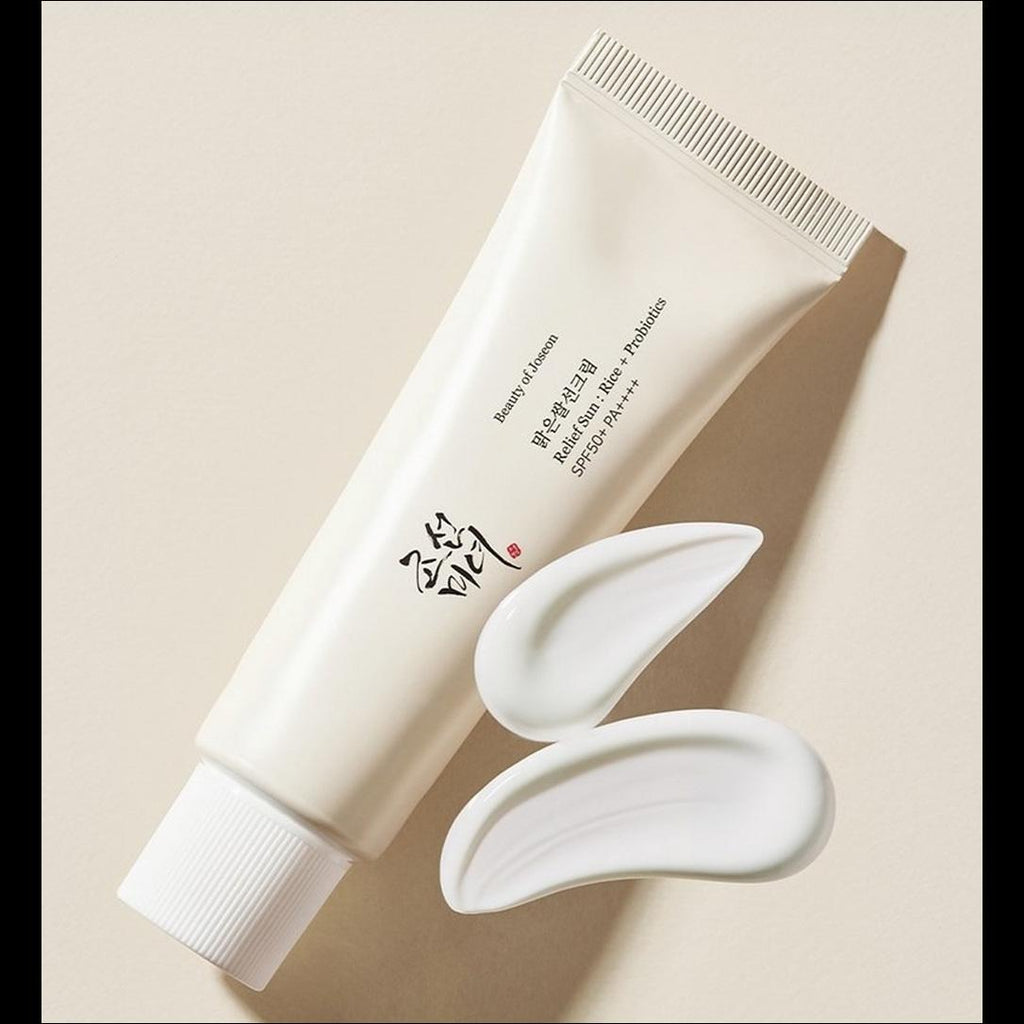 [Beauty of Joseon] Relief Sun : Rice + Probiotics 50ml - SPF50+ PA++++, Lightweight Organic Sunscreen, No White Cast, Brightening & Hydrating