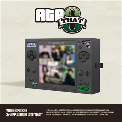 YOUNG POSSE [ATE THAT] 3rd EP Album