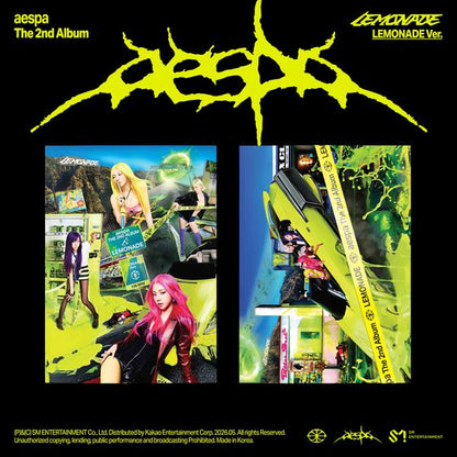 aespa [LEMONADE] LEMONADE Ver. 2nd Album + Free Gift