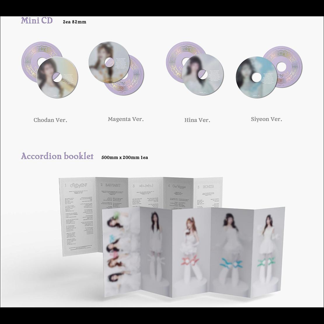 QWER [CEREMONY] Booklet Ver. / 4th Mini Ablum + Free Gift