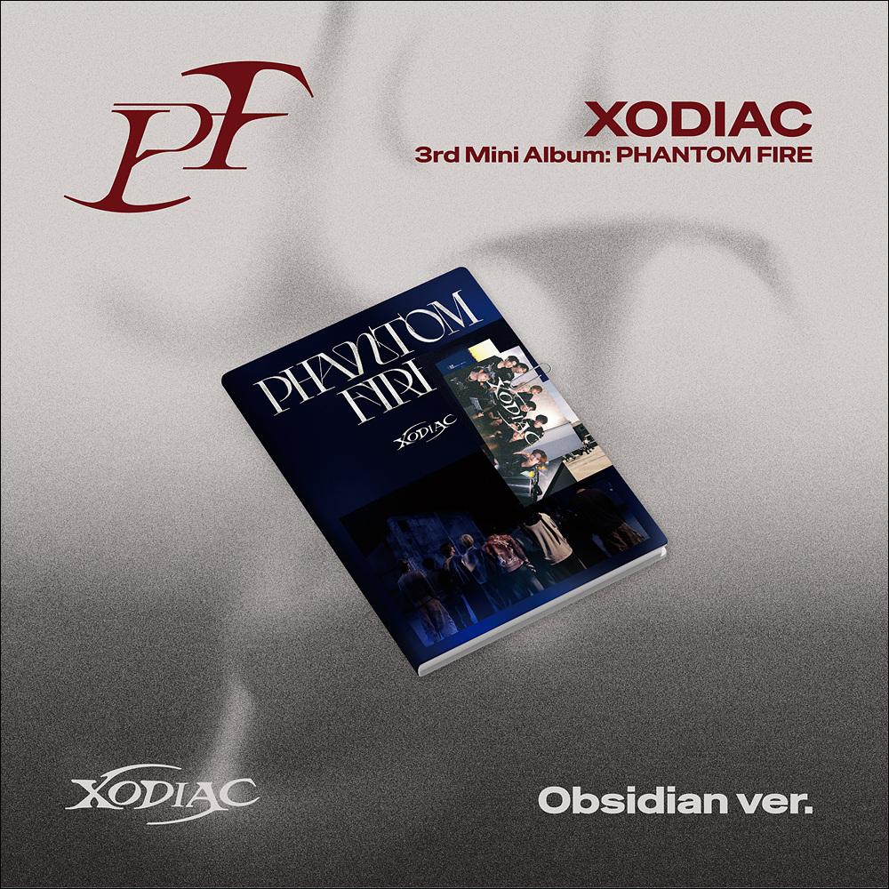 [Pre-order] XODIAC 3nd Mini Album PHANTOM FIRE(Ashen Ver. / Obsidian Ver.) + Free Gift