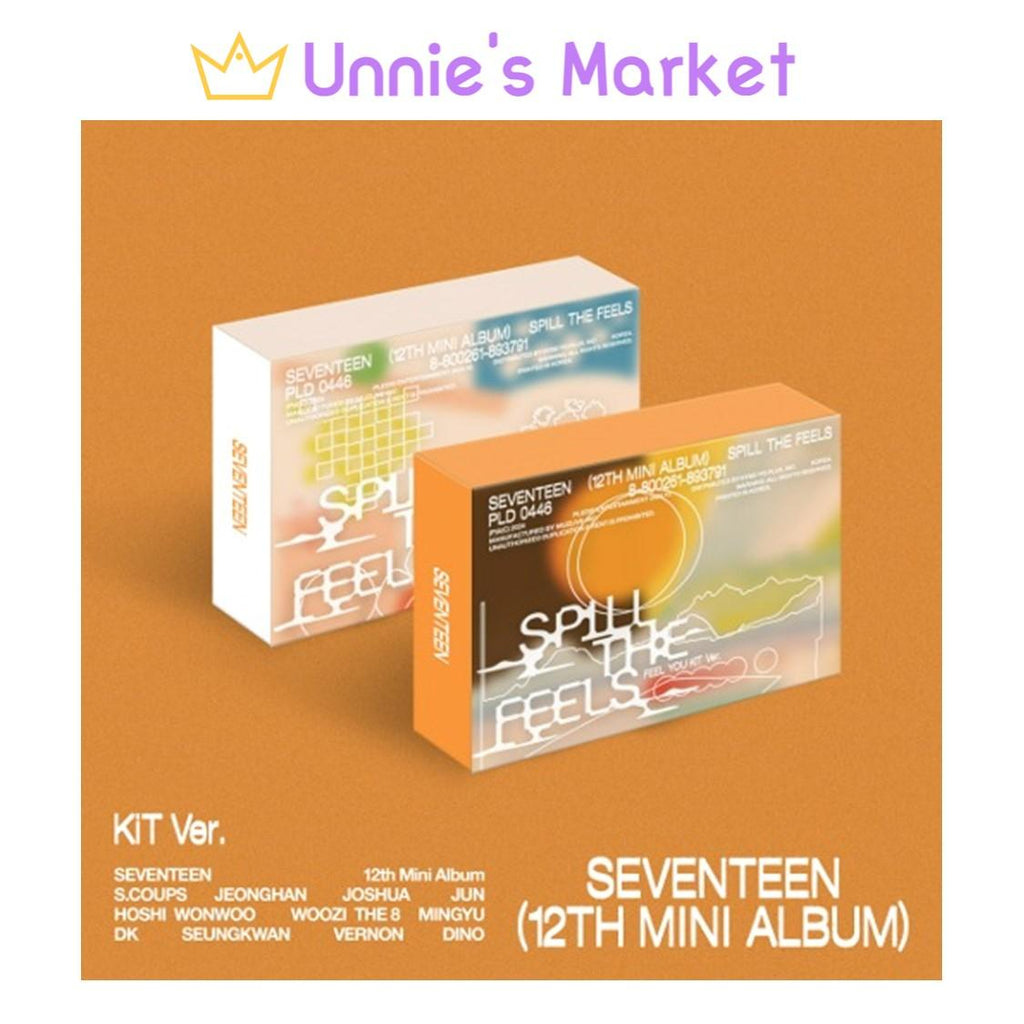 SEVENTEEN - Spill The Feels 12th Mini Album KiT ver.