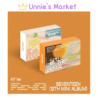 SEVENTEEN - Spill The Feels 12th Mini Album KiT ver.