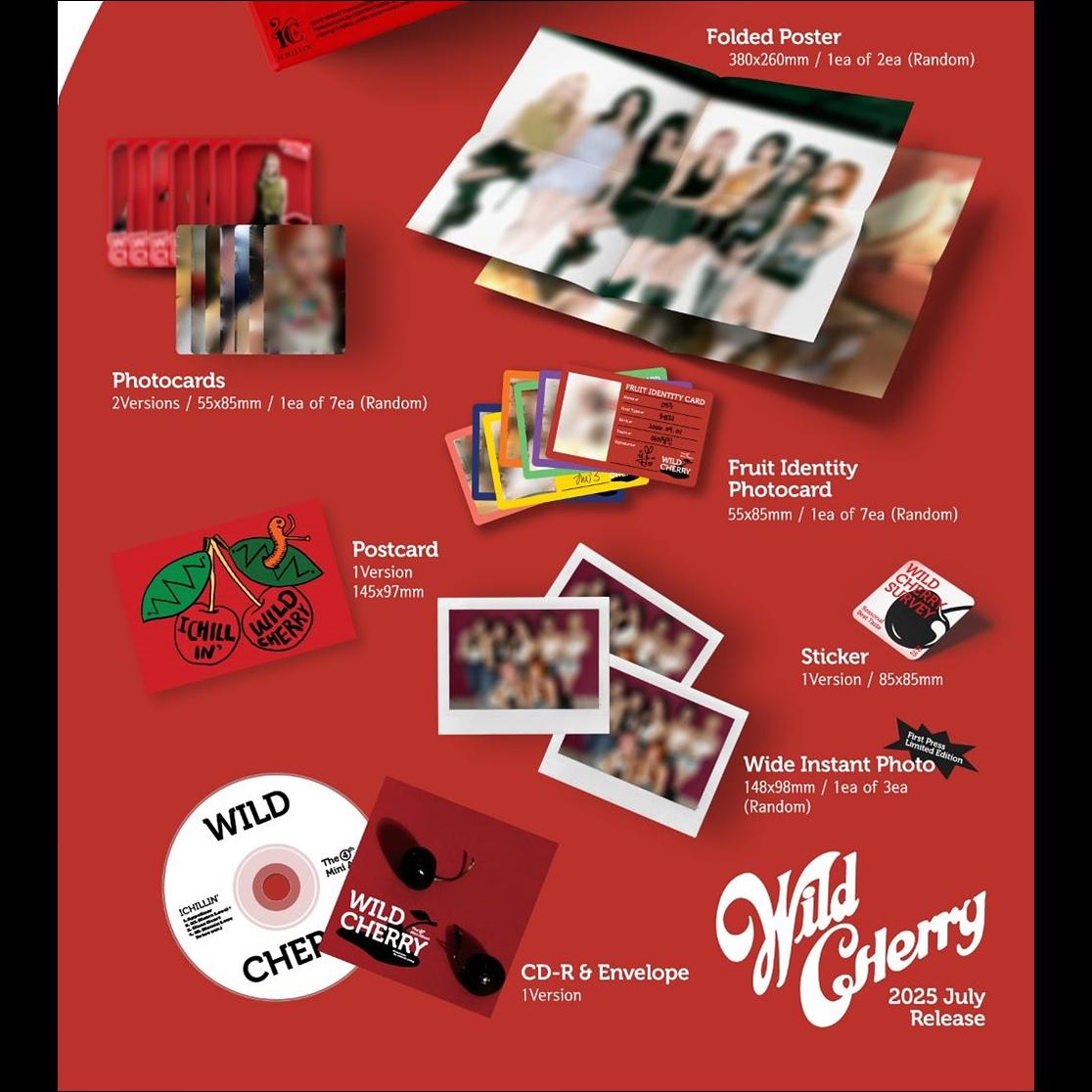 ICHILLIN' [WILD CHERRY] 4th Mini Album