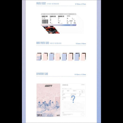 GOT7 Album [FLIGHT LOG : DEPARTURE] (Random)