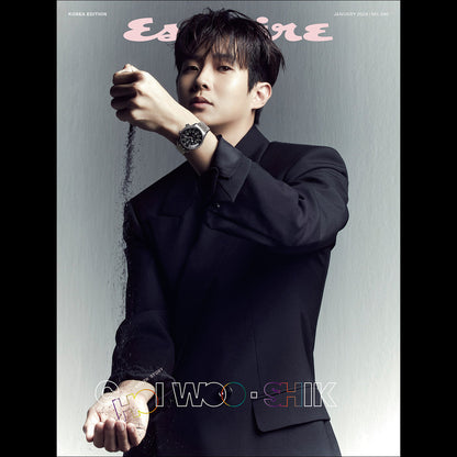 CHOI WOO SHIK - ESQUIRE KOREA Magazine (January 2024 Issue)