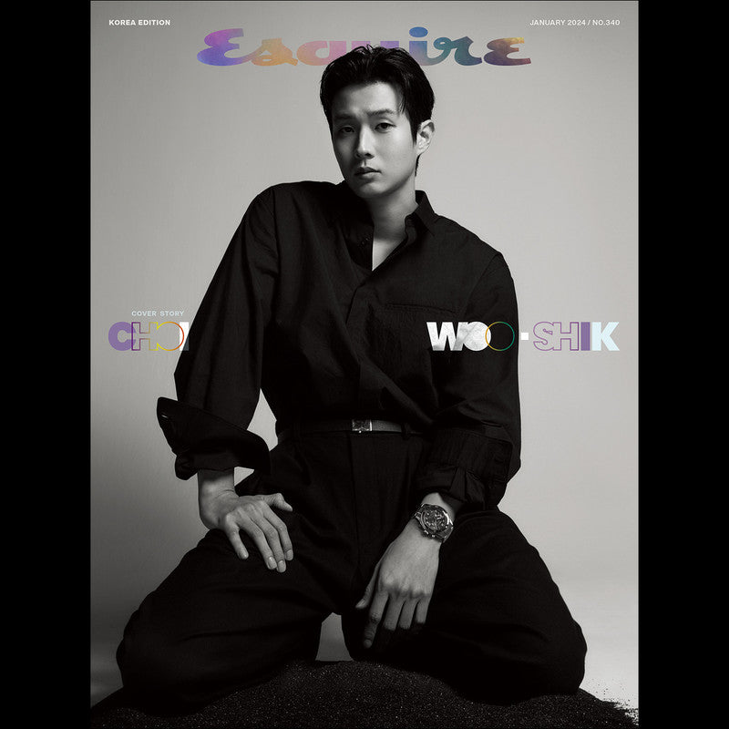 CHOI WOO SHIK - ESQUIRE KOREA Magazine (January 2024 Issue)