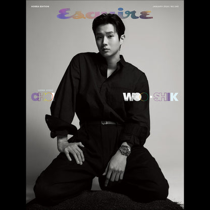 CHOI WOO SHIK - ESQUIRE KOREA Magazine (January 2024 Issue)