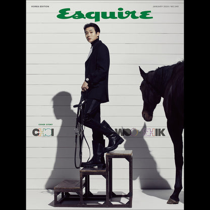 CHOI WOO SHIK - ESQUIRE KOREA Magazine (January 2024 Issue)