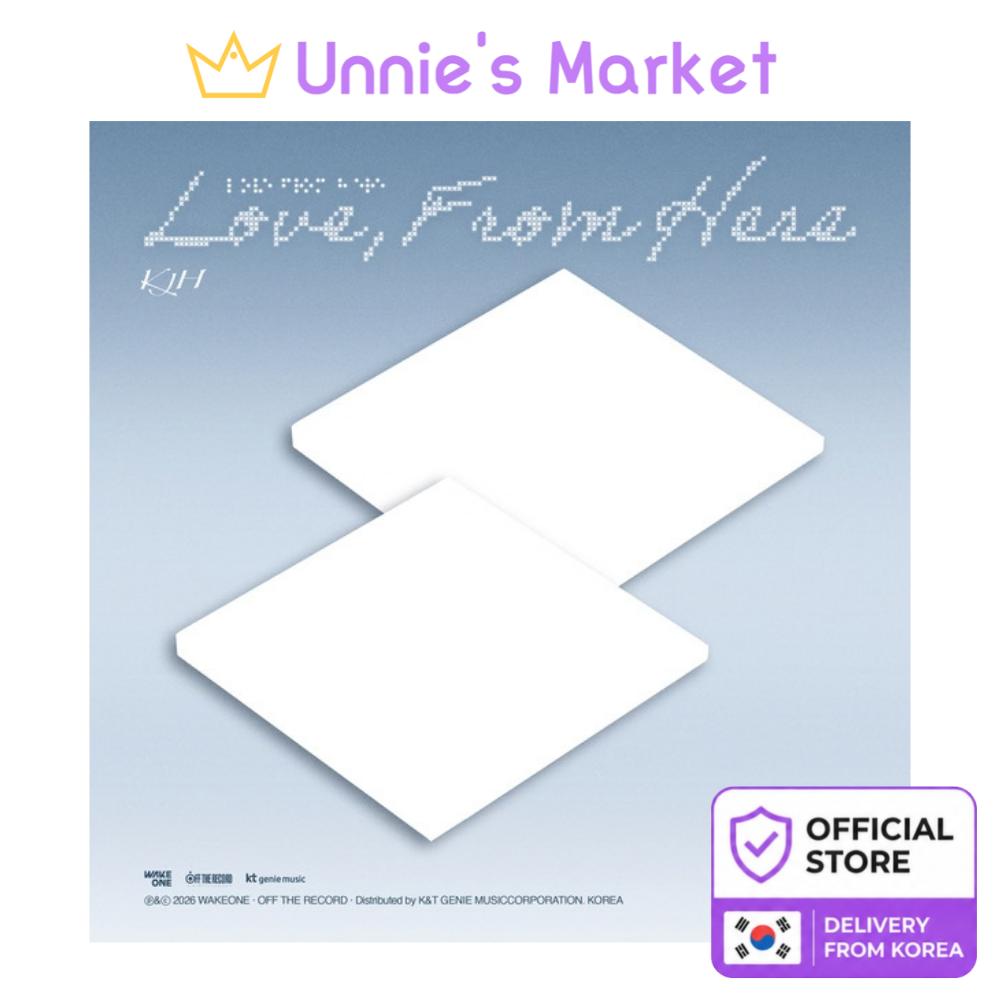 [Pre-order] KIM JAE HWAN [Love, From Here] (Love, Ver. / From Here Ver.) + Free Gift