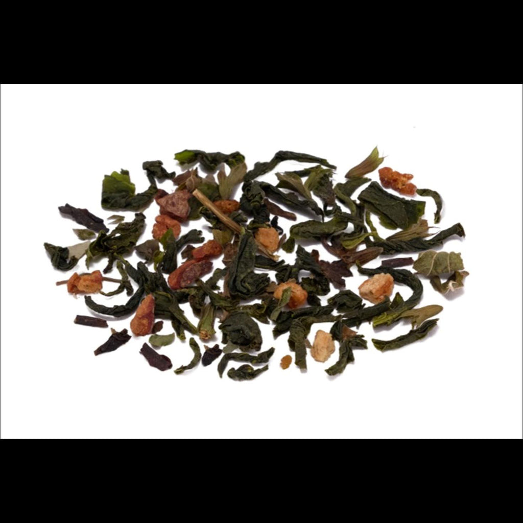 OSULLOC Berry Garden Green Tea Bags Premium Raspberry Vanilla Blended Tea 20g